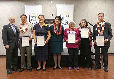 Narrarators of Chinese American History Oral Project at Cal State LA.