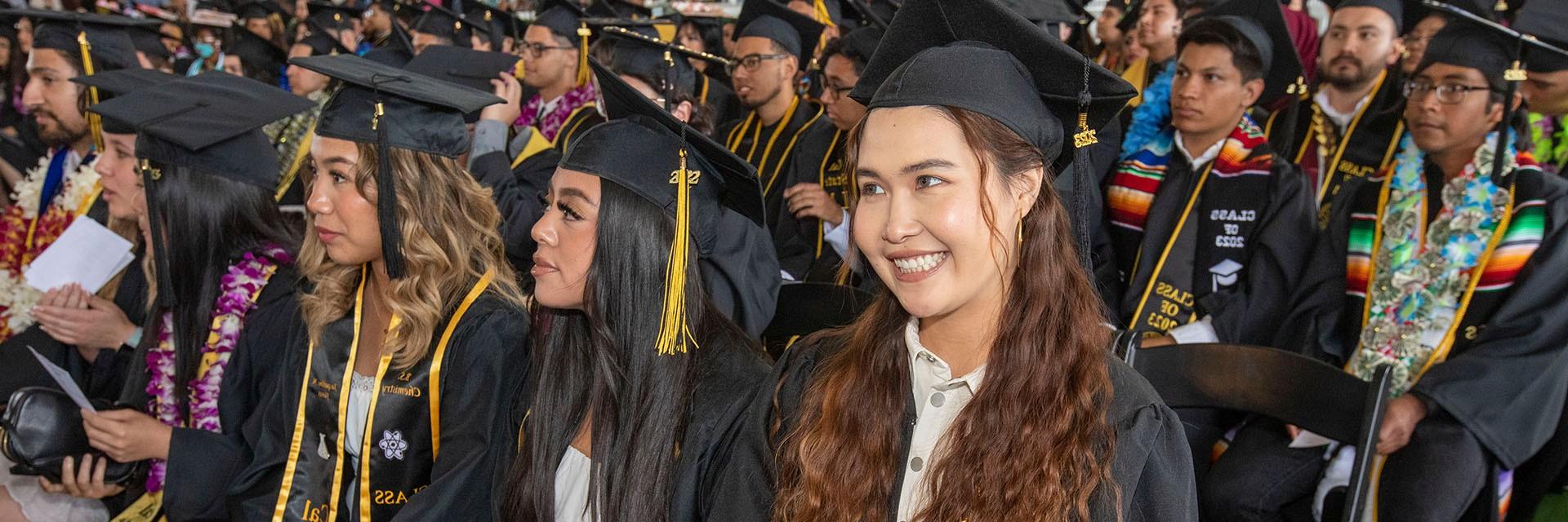 participants at commencement ceremony