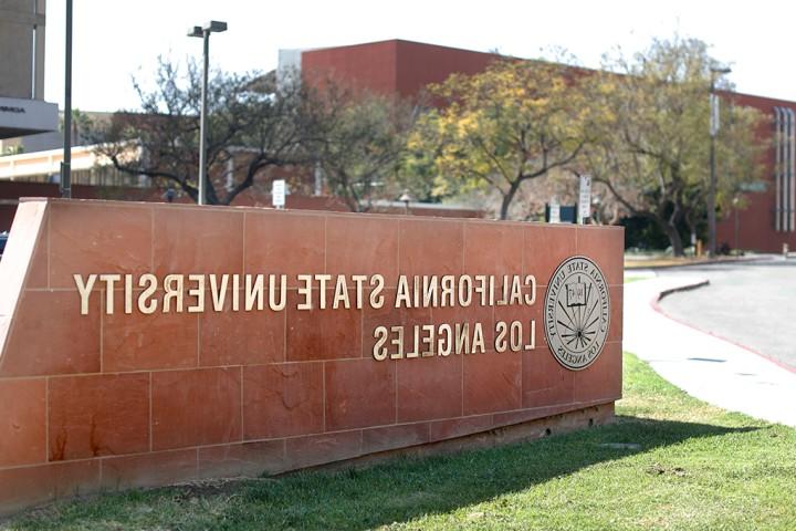 Cal State LA signage