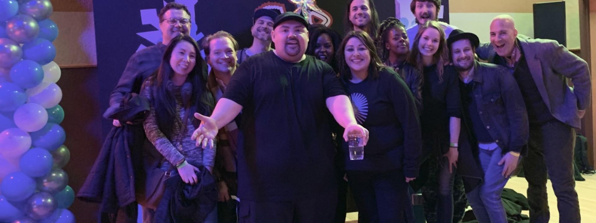 The MFA Acting Cohort with Gabriel Iglesias 